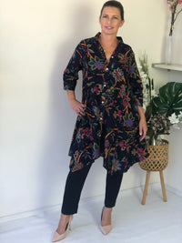 Hourglass DRESSES Tulum Paradise Shirt Dress