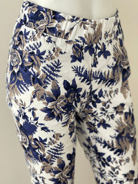 Hourglass Separates Devlin Blue Floral Pants