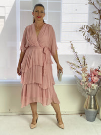 La Strada DRESSES S/12 Desaily Pink Silk Dress