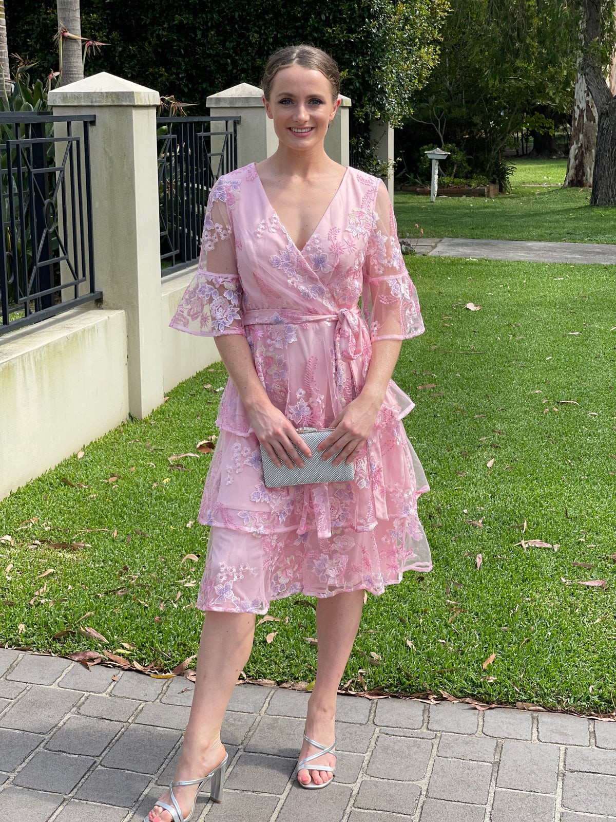 Miss Anne DRESSES 12 Carina Blush Evening Dress
