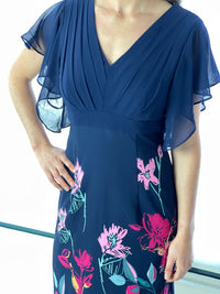 Miss Anne DRESSES Gindie Navy Blossom Dress