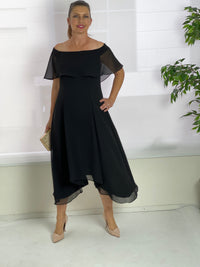 Miss Anne DRESSES Sonya Black Event Dress