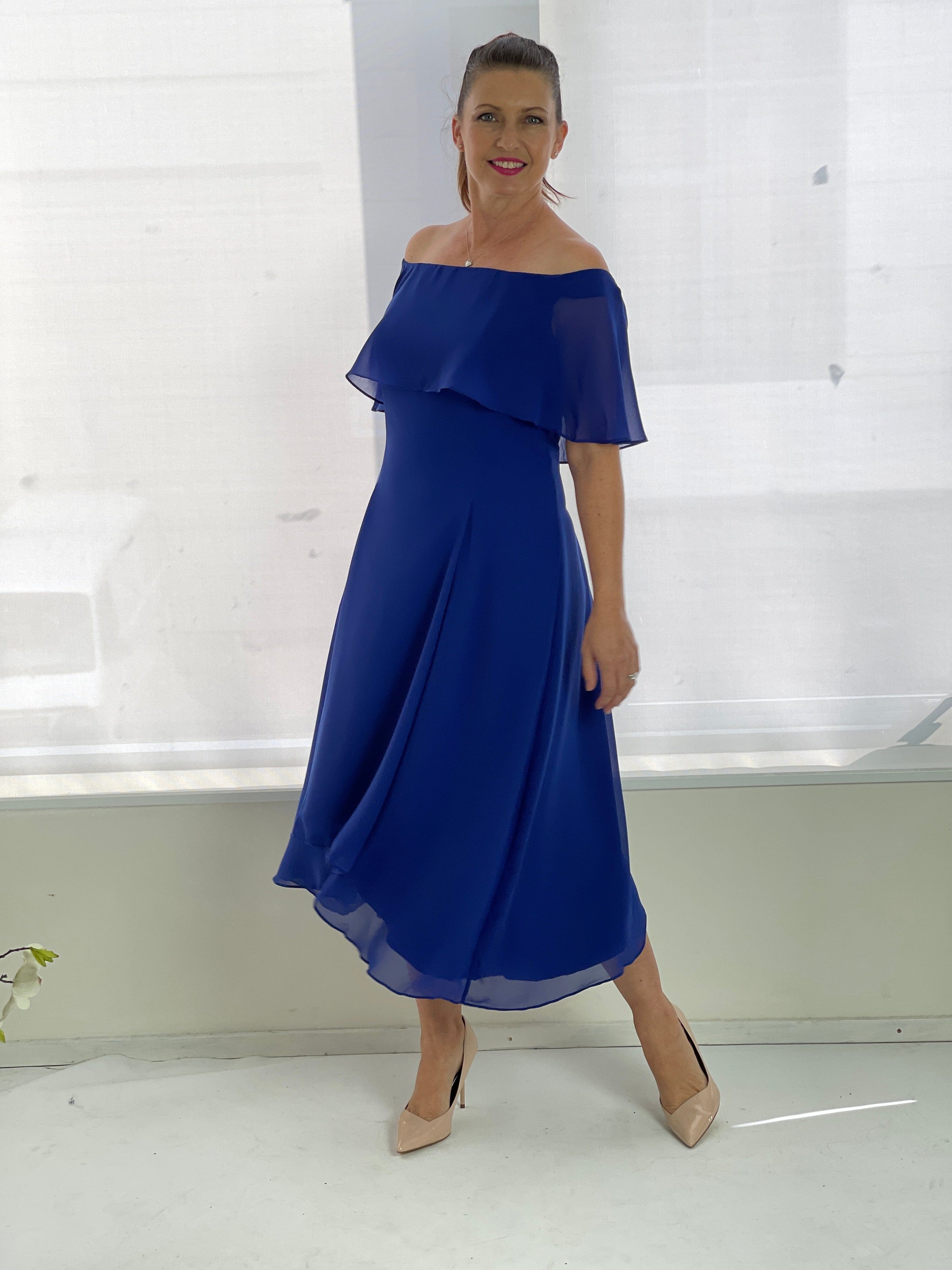 Sonya Royal Blue Event Dress – Dressxox