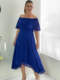 Miss Anne DRESSES Sonya Blue Event Dress