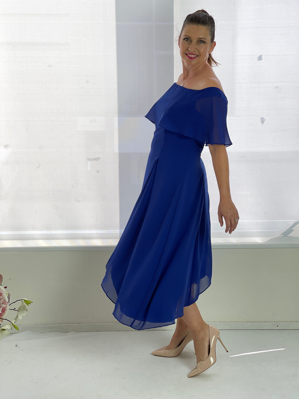 Sonya Royal Blue Event Dress – Dressxox