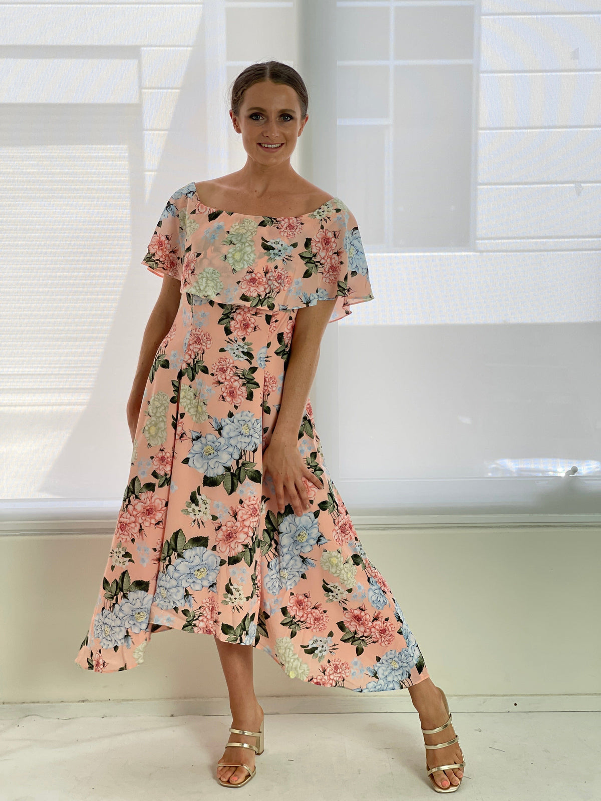 Miss Anne DRESSES Sonya Blush Blossom Dress