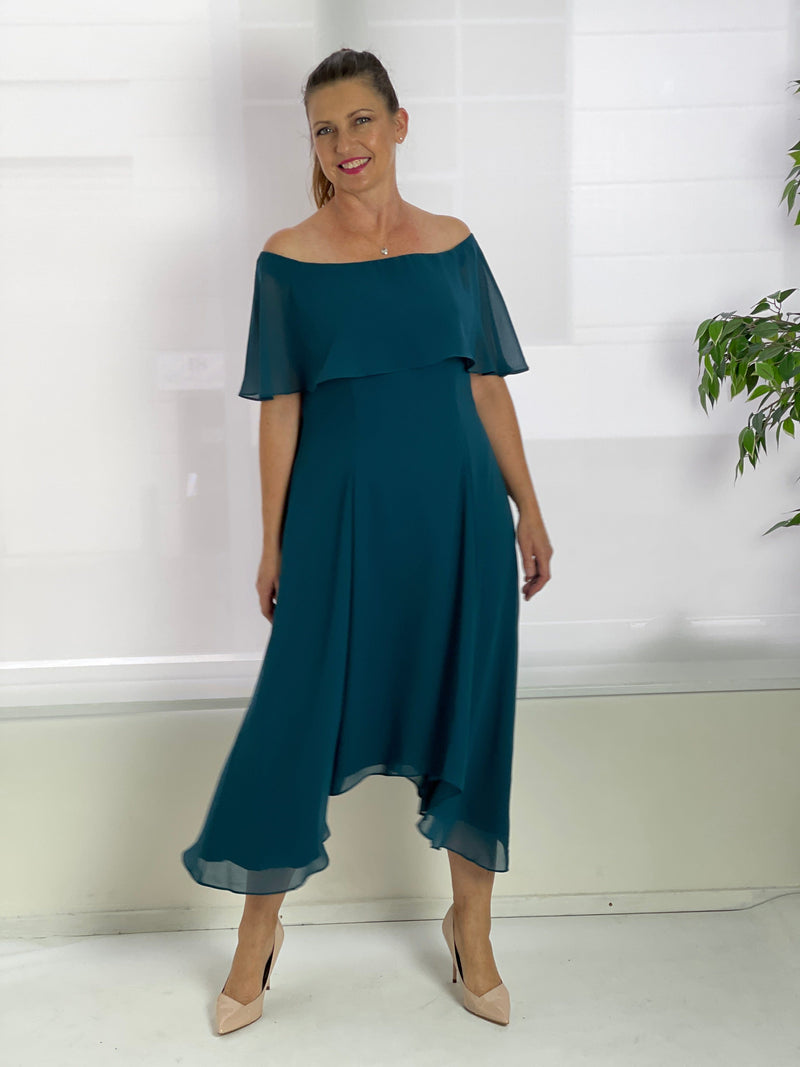 Miss Anne DRESSES Sonya Emerald Event Dress