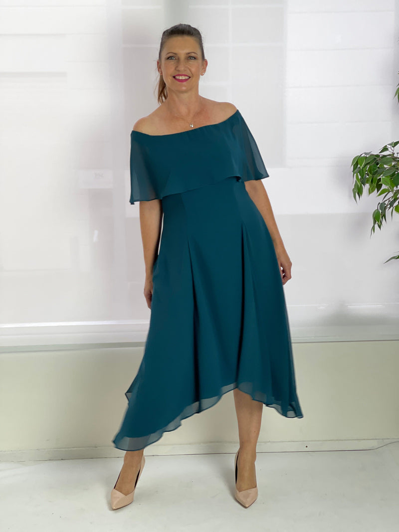 Miss Anne DRESSES Sonya Emerald Event Dress