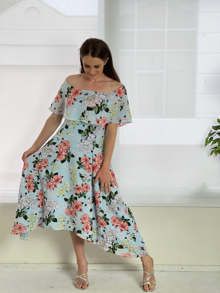 Sonya Sky Blossom Dress – Dressxox
