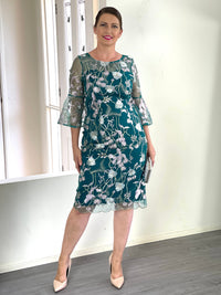 Miss Anne DRESSES 10 Tearose Emerald Evening Dress