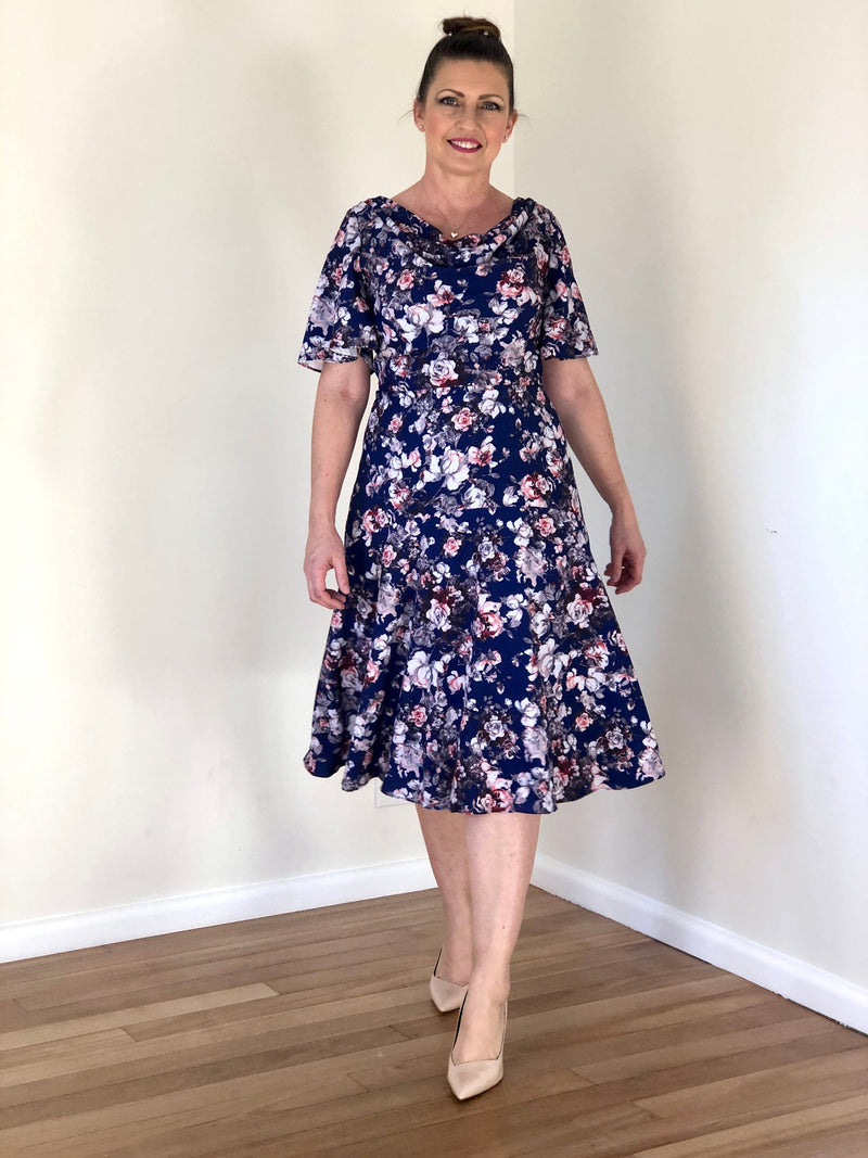 Miss Anne DRESSES Torrens Midnight Floral Dress
