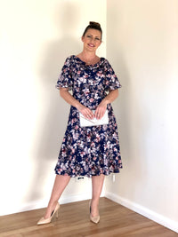 Miss Anne DRESSES Torrens Midnight Floral Dress