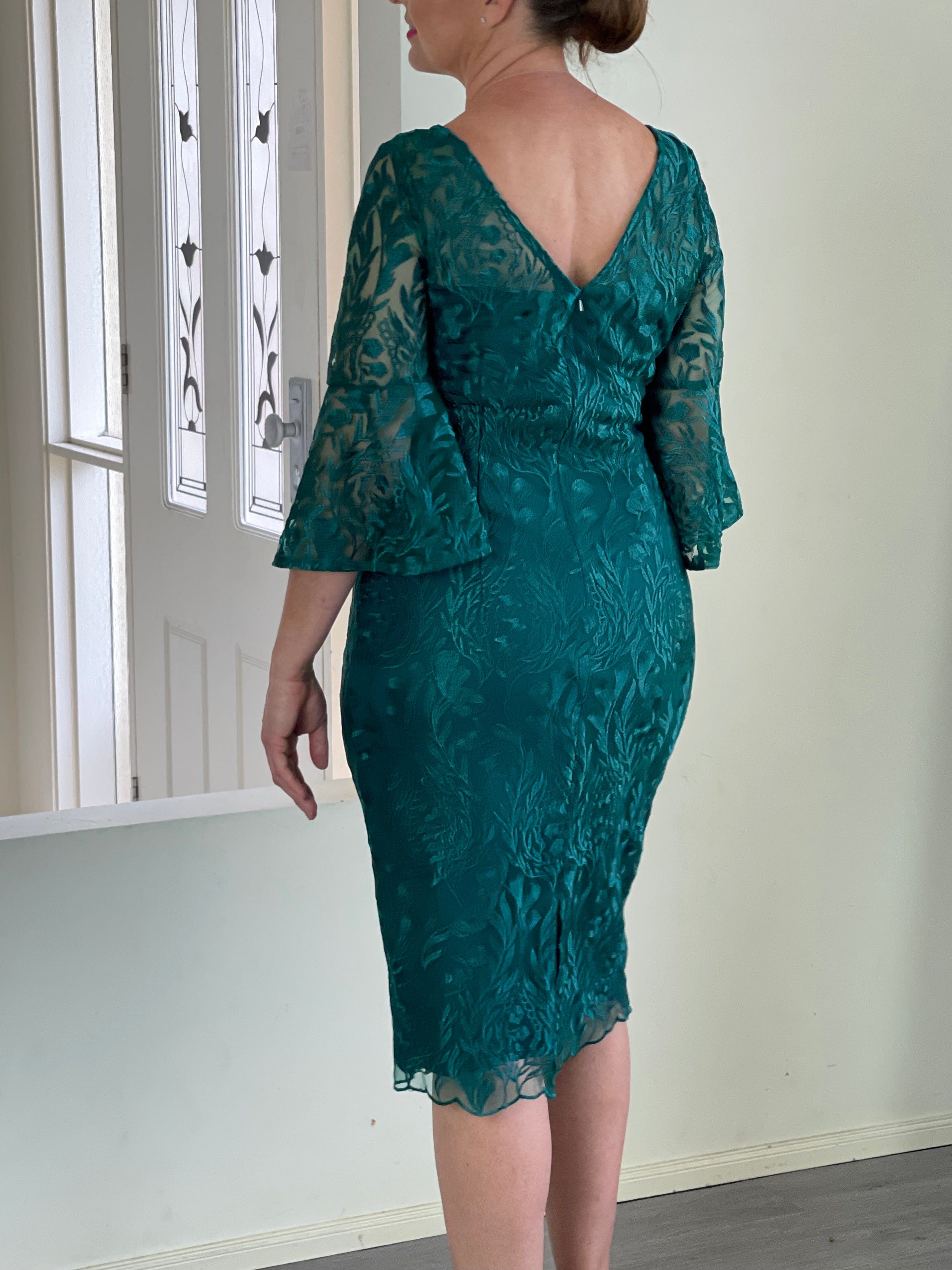 Wien Emerald Evening Dress