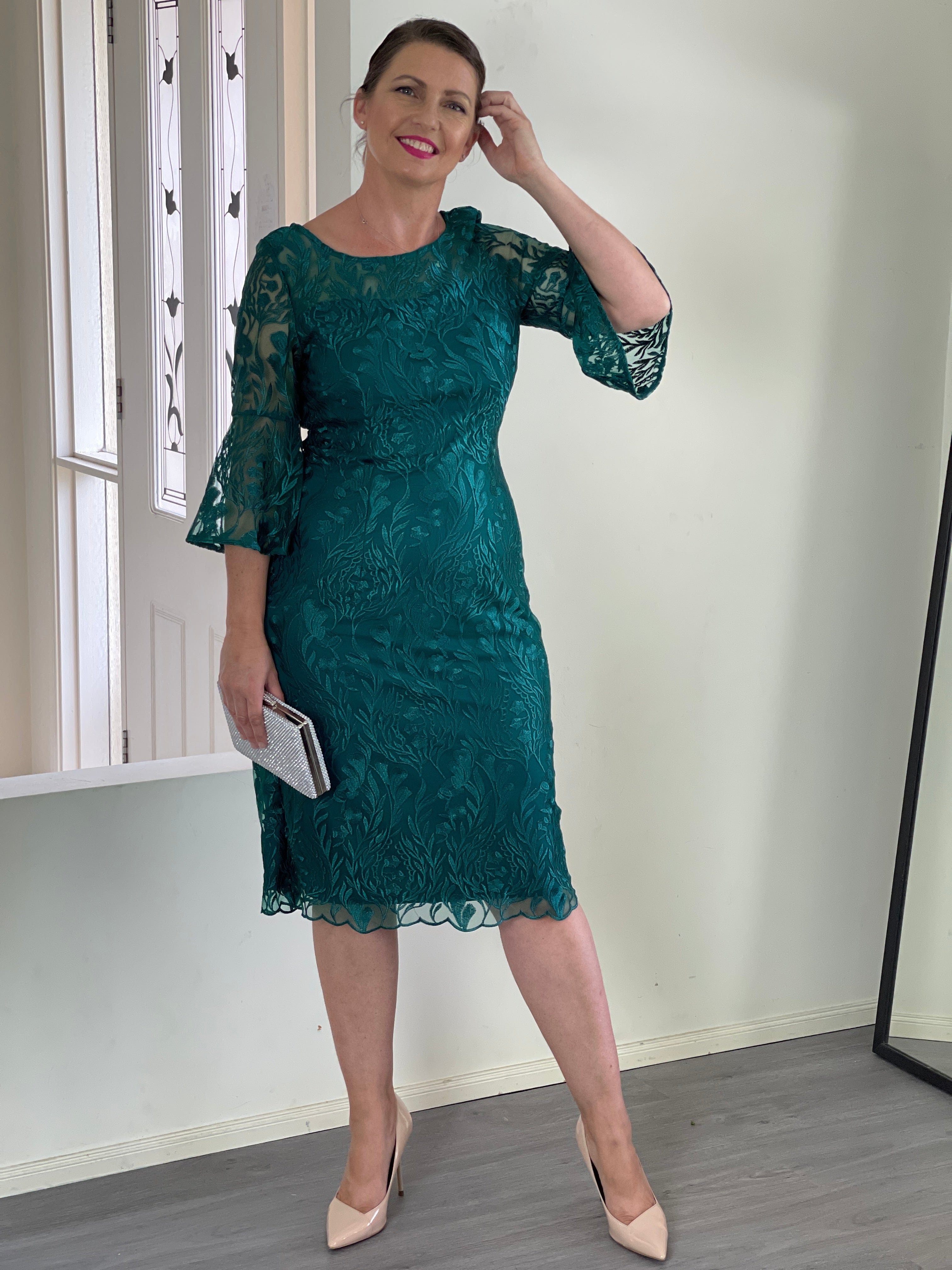 Wien Emerald Evening Dress Dressxox