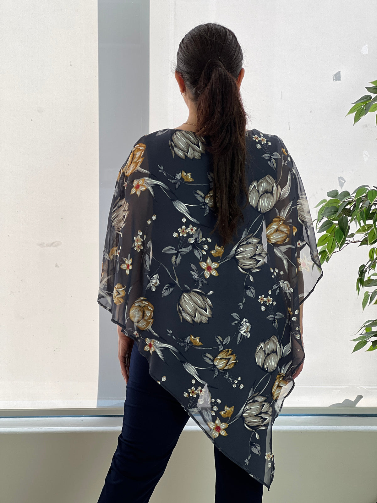Quill Blossom Evening Top