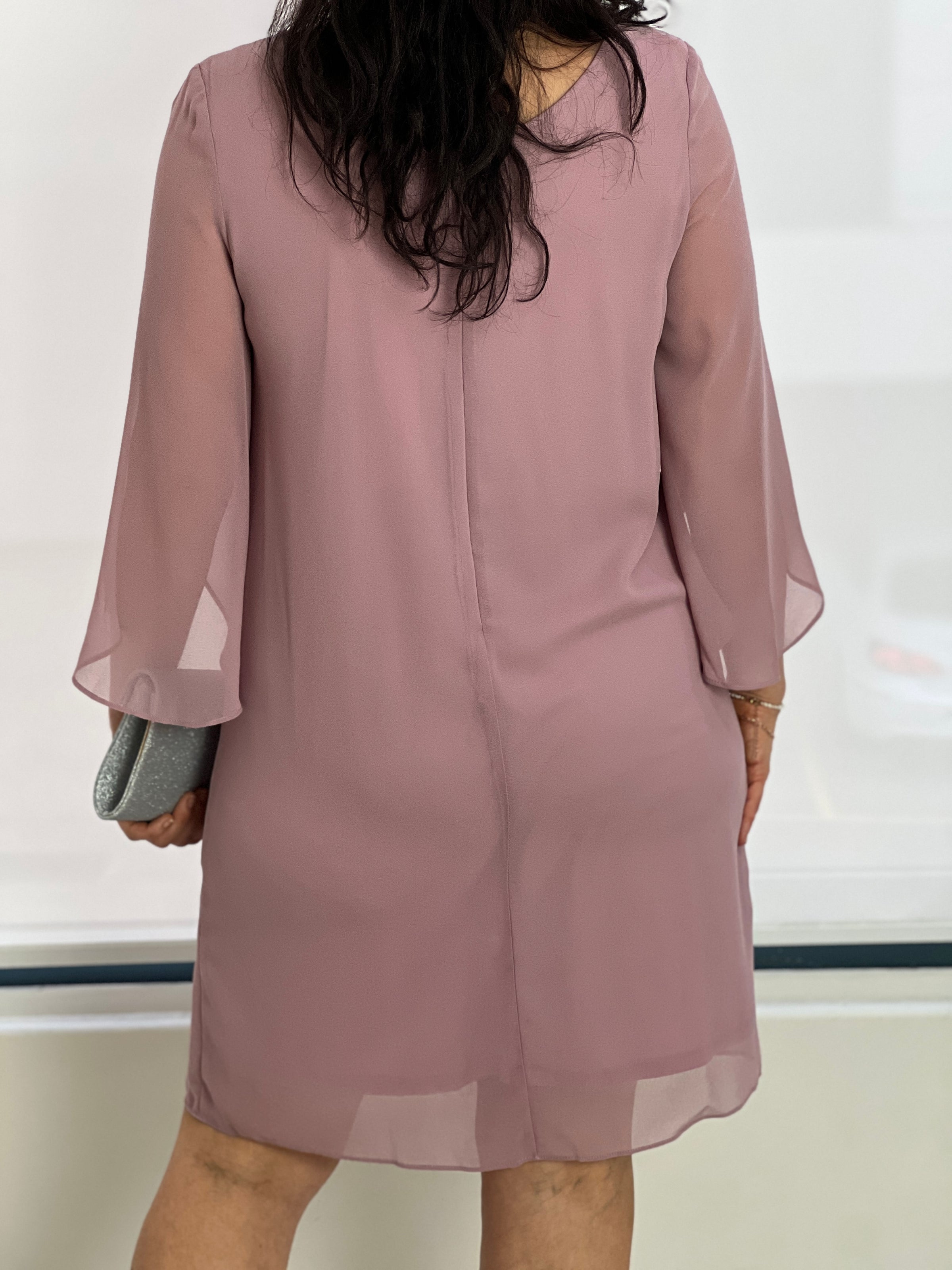 Shila Blush Evening Dress Dressxox