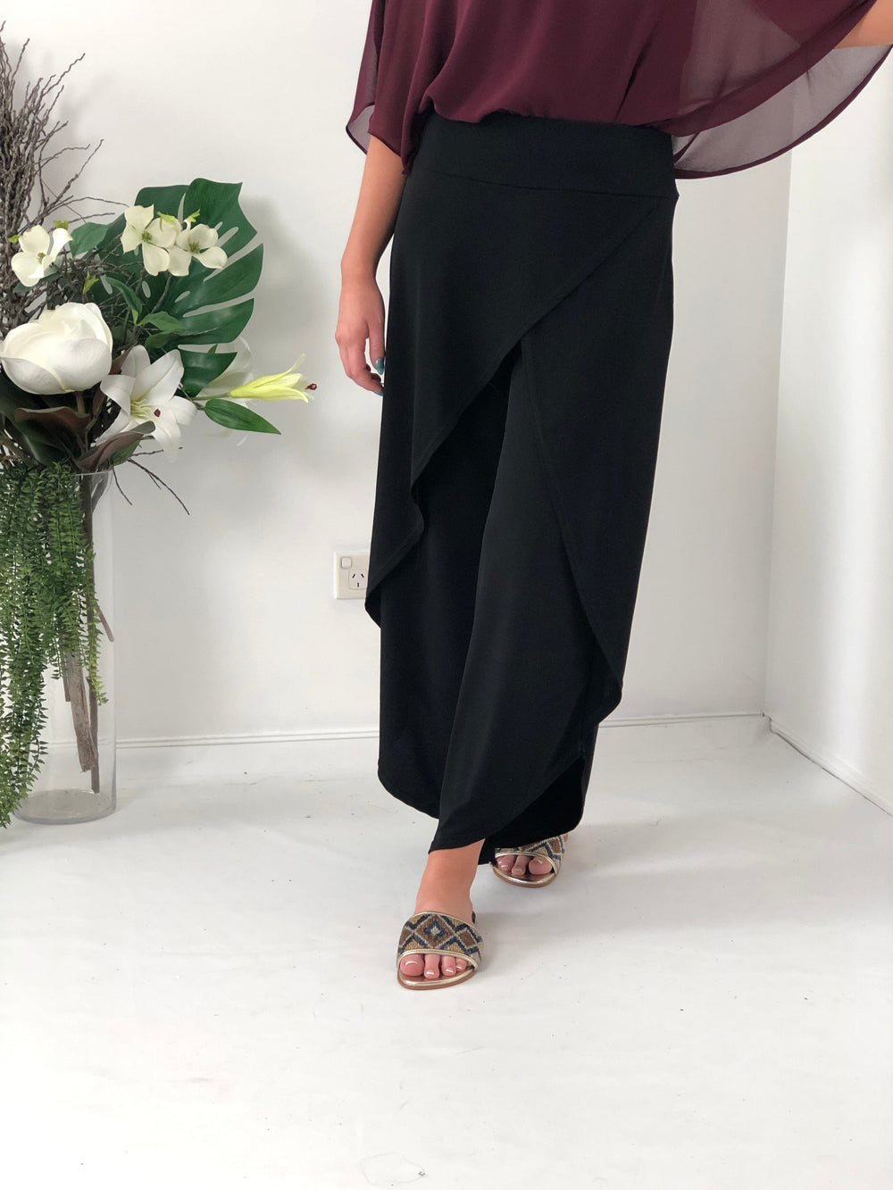 Pyrmont Blush Layered Pants
